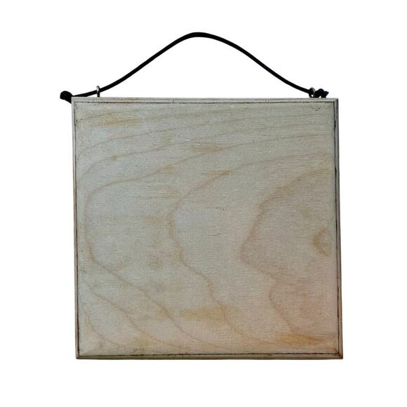 🌞 Vintage-Style “Happy Day” Wooden Wall Hanging – Rustic Sunburst Design - Picture 3 of 3